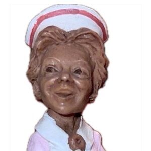 CHARMERS MINI GNOME - TLC by Tom Clark Resin Nurse Figure #10022 mini Charmer 3”